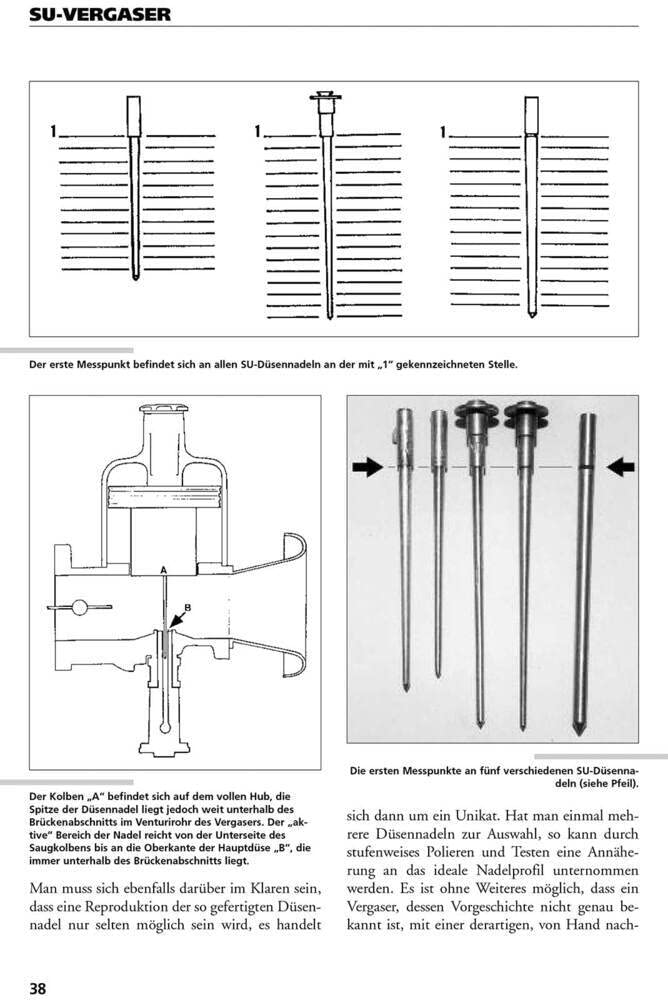 Praxishandbuch SU-Vergaser: Baureihen H, HD, HS, HIF, Gebundenes Buch