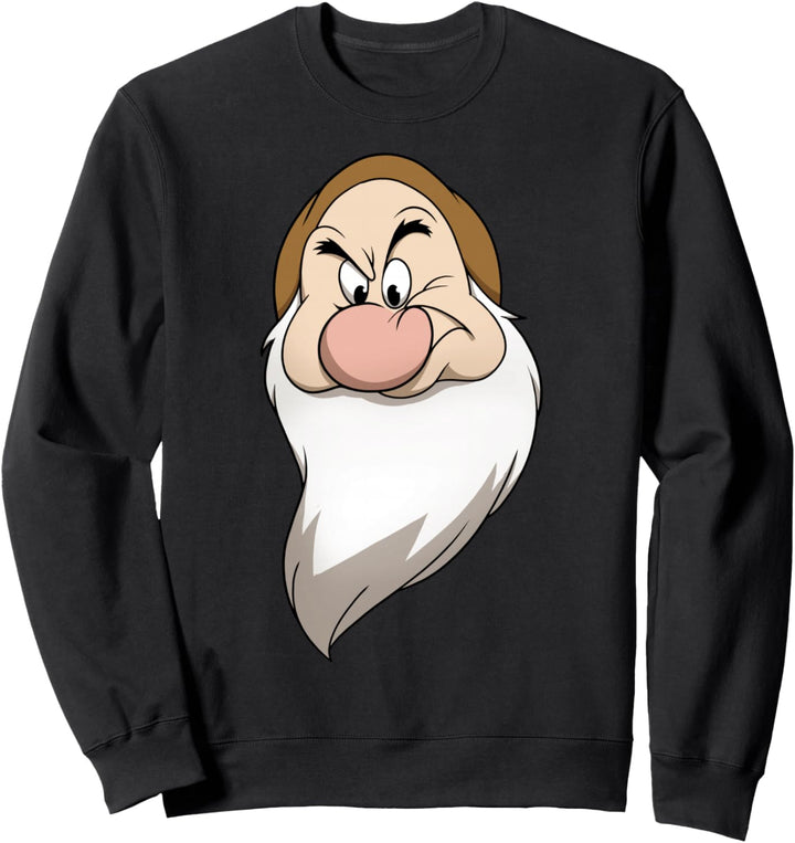 Disney Snow White And The Seven Dwarfs Grumpy Big Face Sweatshirt