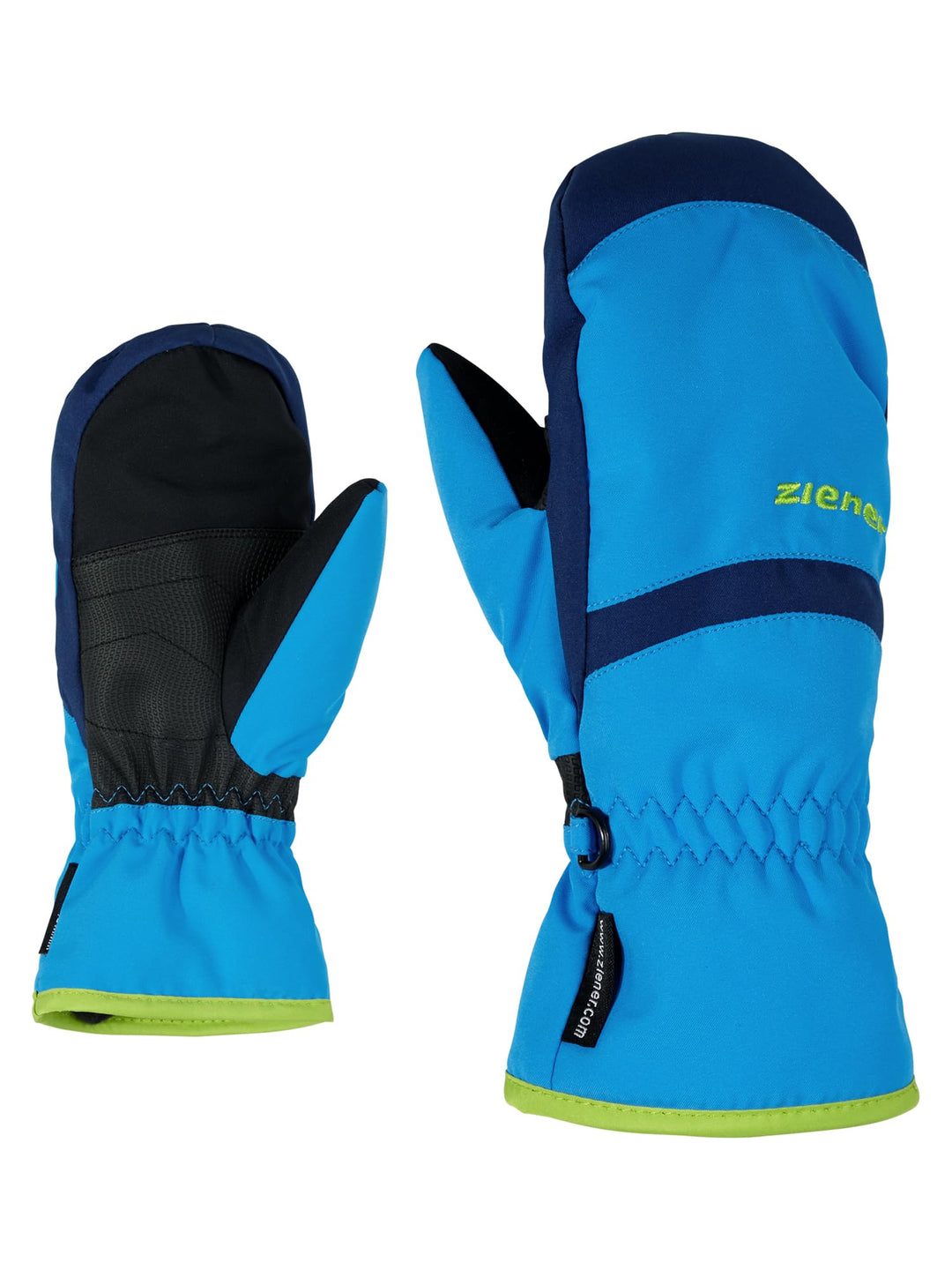 Ziener Kinder LEJANOS AS Ski-Handschuhe/Wintersport | Wasserdicht, Atmungsaktiv 6.5 persian blue, 6.