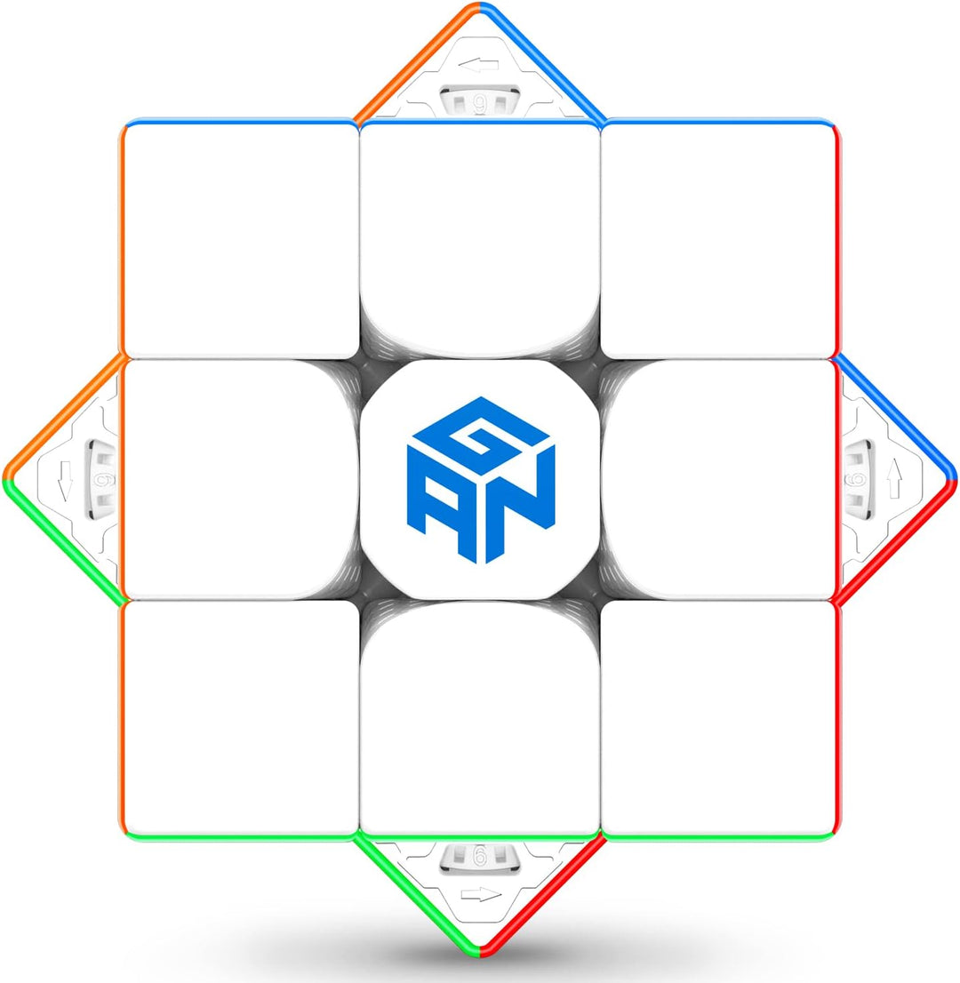 GAN 13 Maglev Magnetischer Speed Cube 3x3 Frosted Coated, Magnets Zauberwürfel 56 mm, GAN 2022 Flagg
