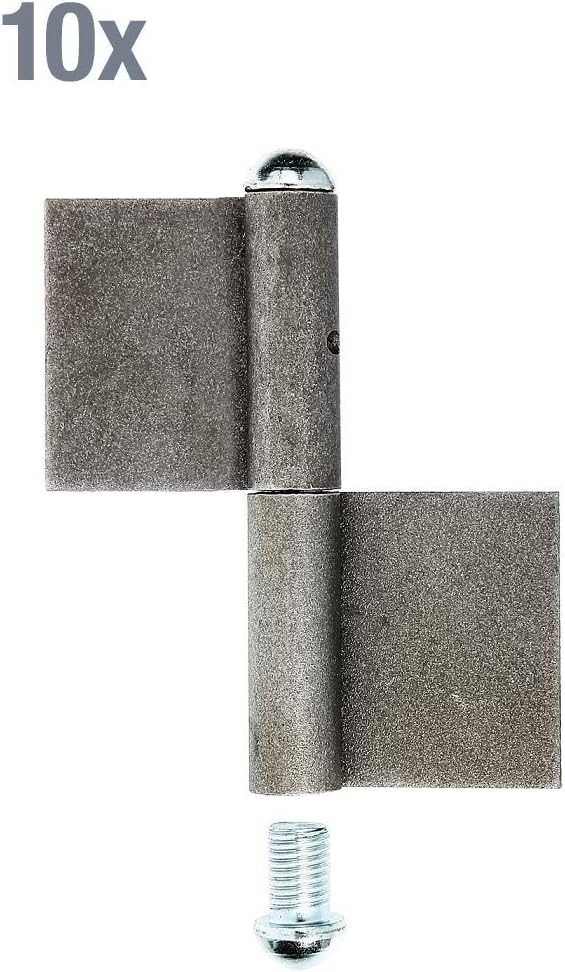 Alberts 858223 Konstruktionsband | Typ KO4 | Stahl | Höhe 140 mm | Durchmesser Ø14 mm | 10er Set Ø 1