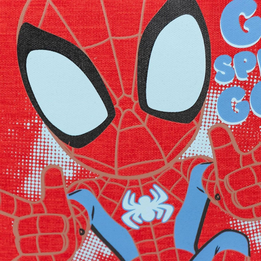 Spidey Thermo-Kühltasche, Rot, 21,5 x 8,5 x 19 cm, Kleiner Rucksack mit Reissverschluss und verstell