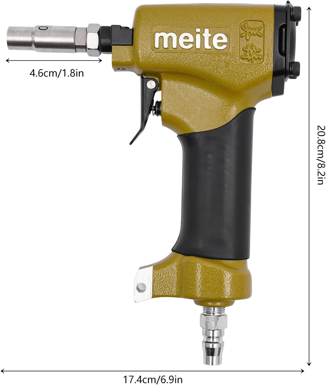 Nageleisen, 1170 Pneumatische Deck Nailer Dekorative Nailer Zeichnung Pin Gun für Polsterung, Häuser