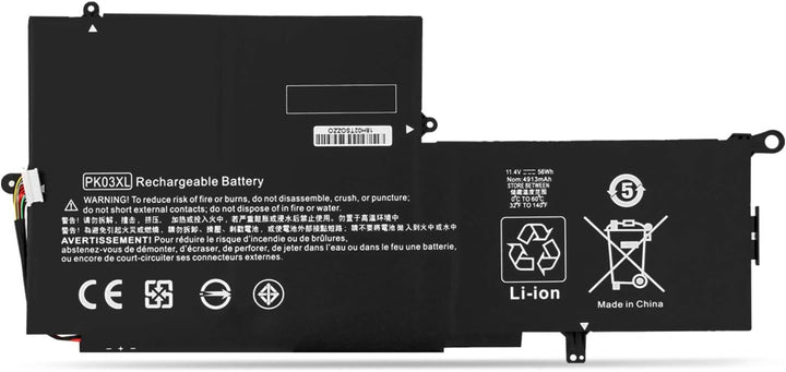 ANTIEE 56WH PK03XL Akku für HP Spectre Pro X360 G1 G2 13" 13-4000 13-4100 13-4200 13-4000nf 13-4006t