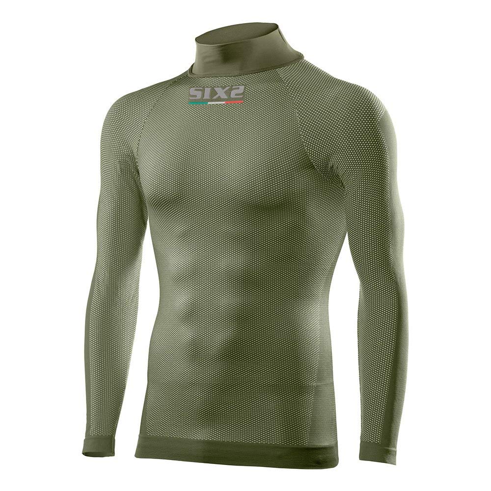 SIX2 Herren Kapuzenpullover ML Army-XS/S Unisex Erwachsene