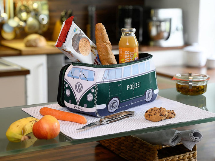 BRISA VW Collection - T1 Bulli Bus Kulturbeutel Kosmetiktasche | Volkswagen Universaltasche Waschbeu