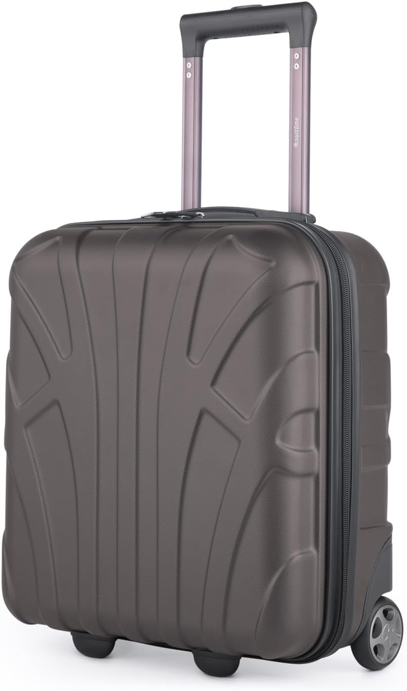 suitline - Kleiner Koffer 45x36x20 cm, Easyjet Freigepäck Underseat Handgepäck, Bordgepäck Trolley l