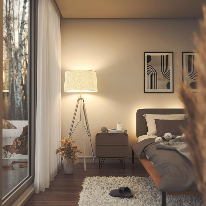 Nanoleaf Matter Essentials Glühbirne, 3 Smarten RGBW B22 LED Lampen - Matter über Thread, Bluetooth