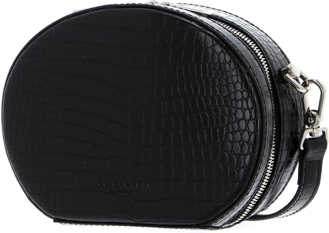 Seidenfelt Odense Schultertasche 18 cm black