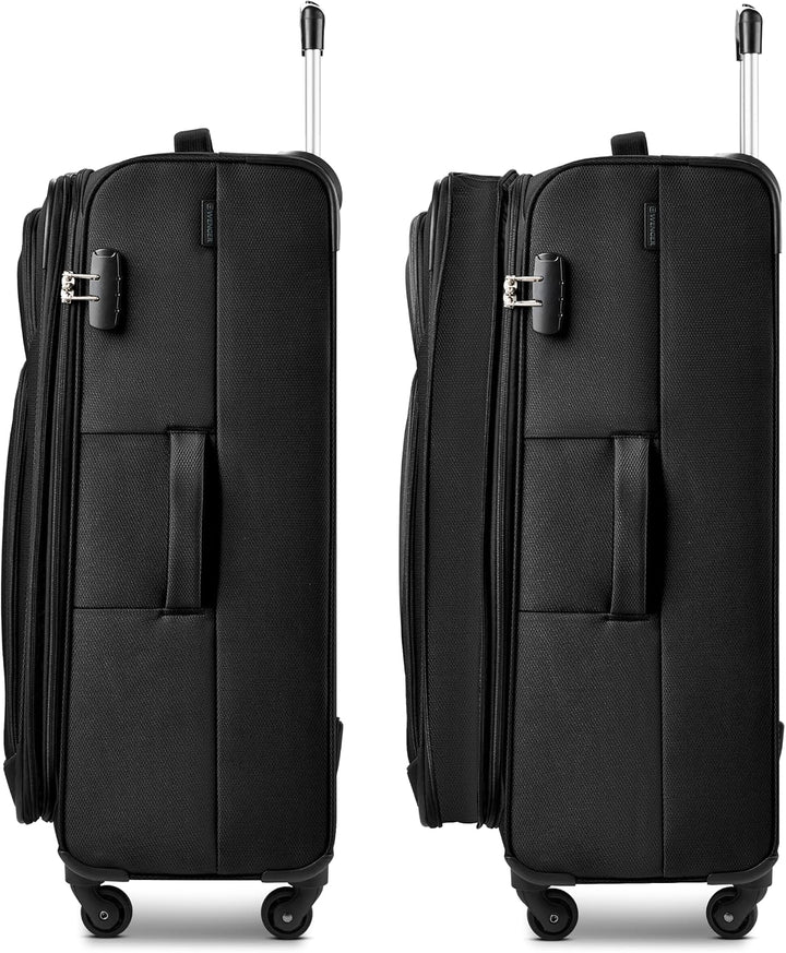 WENGER Koffer-Set 2-teilig für Damen und Herren | Reise-Trolleys 46 x 34 x 78 cm aus hochwertigem Po