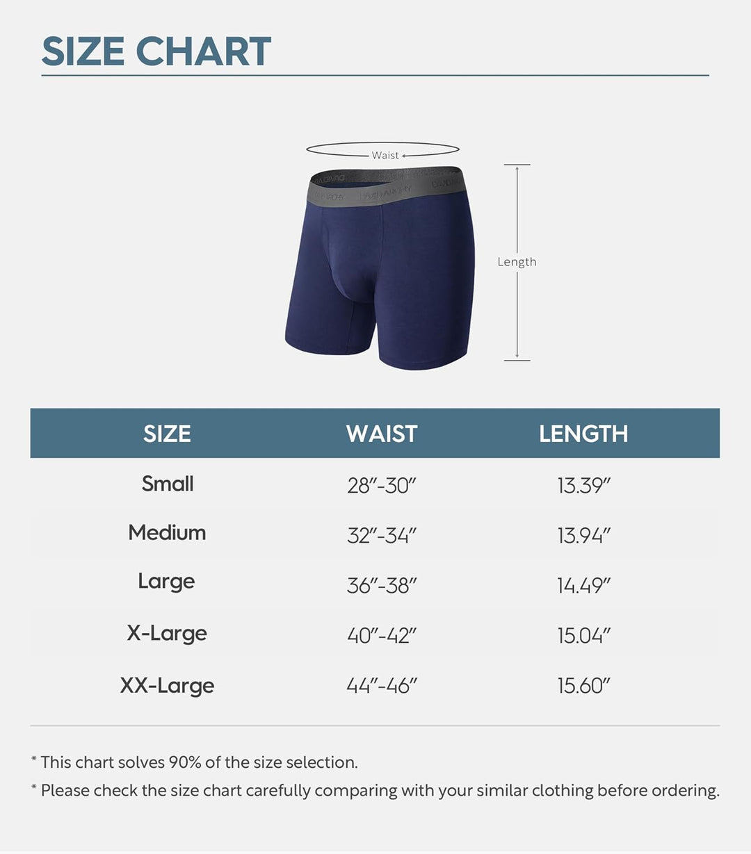 DAVID ARCHY 3/4er Pack Boxershorts, Weich, Hautfreundlich und Luftdurchlässig, Unterwäsche mit Beute