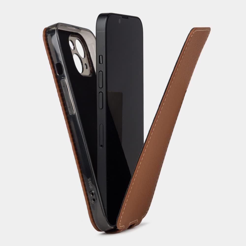 marcel robert - Handytasche für iPhone 13 Mini - Patentiertes Modell - aus echten Premium Leder - [