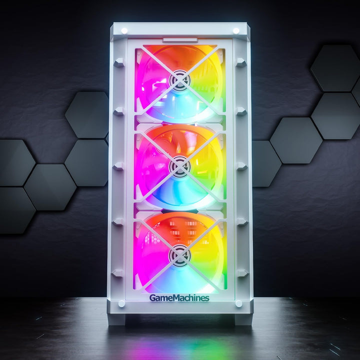 GameMachines Storm Snow Edition - Gaming PC - Intel® Core™ i7 12700KF - Wasserkühlung - NVIDIA GeFor