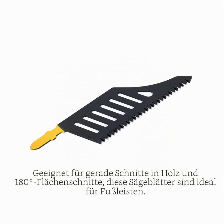 Ruimou 5 Stück T-Schaft Stichsägeblätter Kompatibel mit BoschT142HB Kompatibel mit Dewalt (11 TPI)