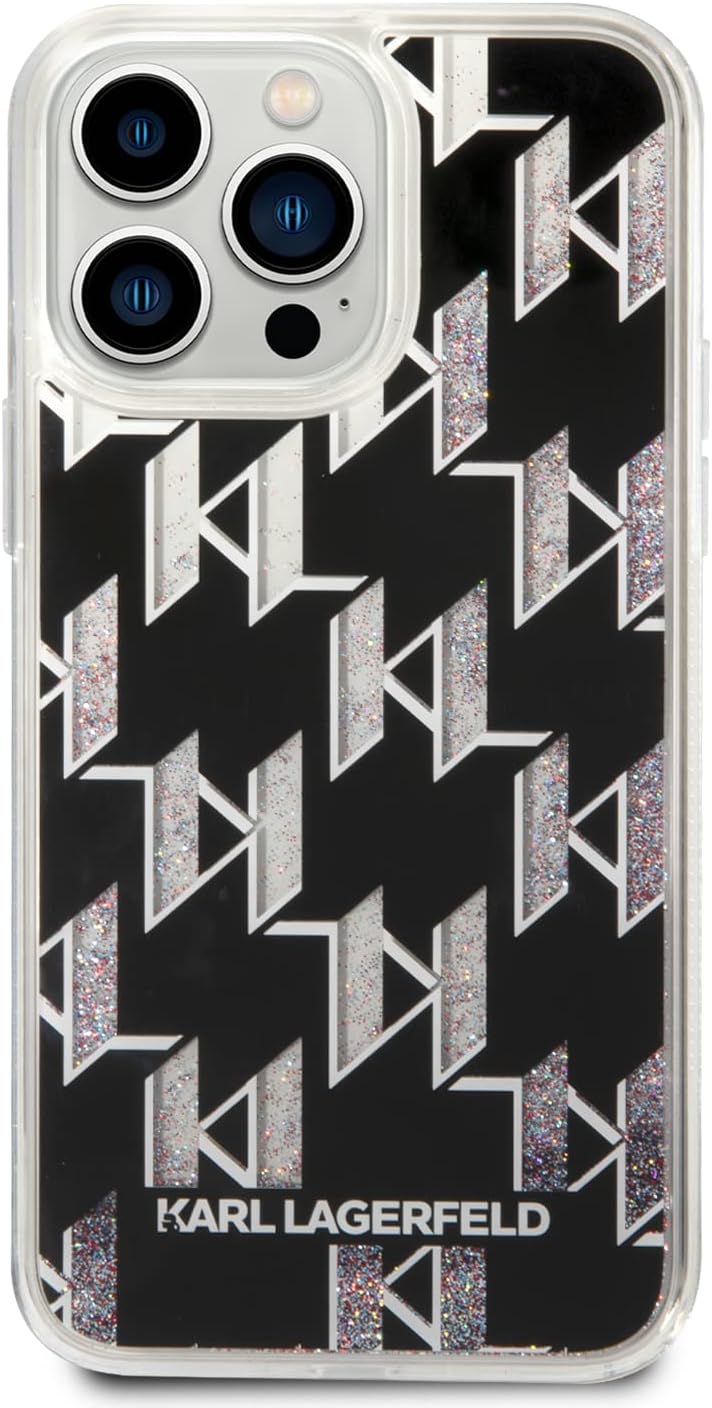 KARL LAGERFELD KLHCP14XLMNMK Hülle für iPhone 14 Pro Max 6,7" hardcase schwarz/B