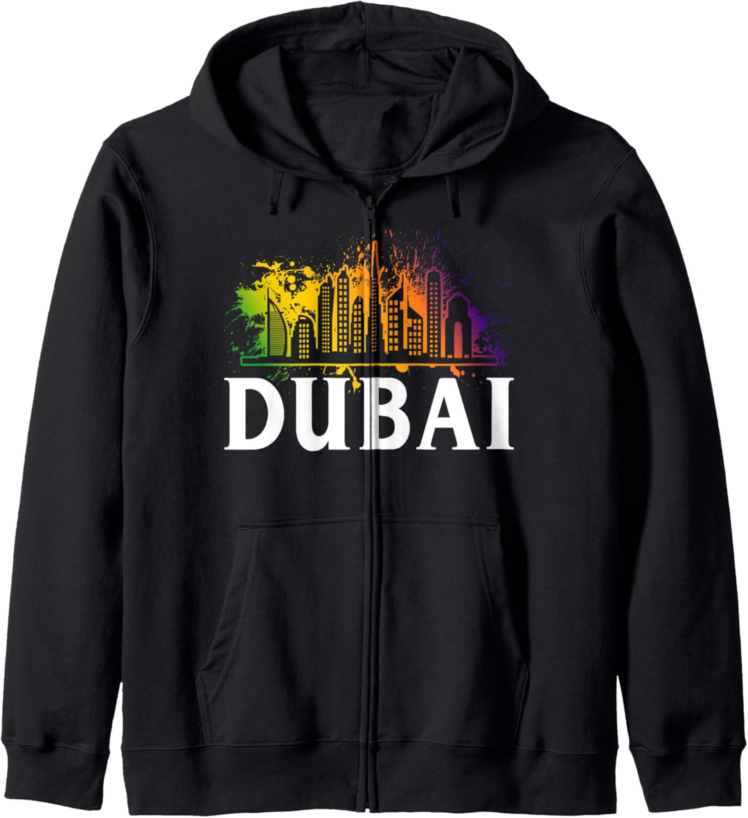 Dubai Skyline Emirares Arab Kapuzenjacke
