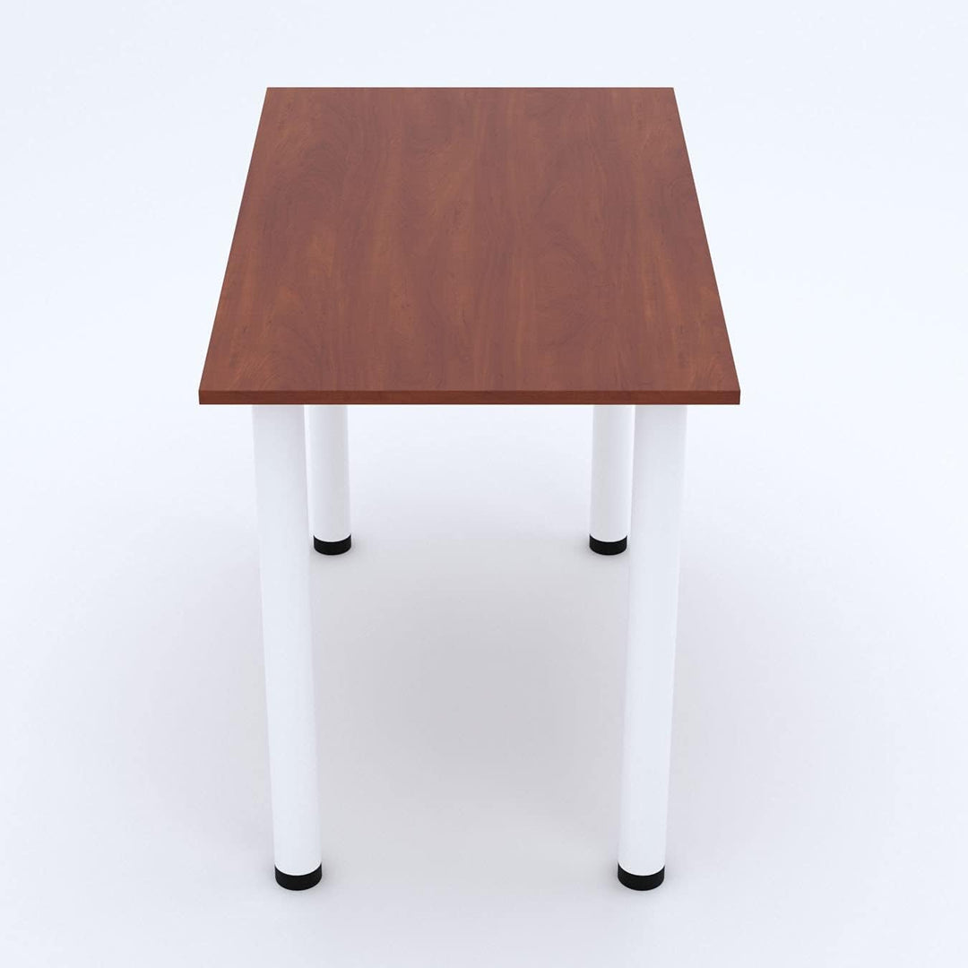 AKKE 60x40 | Esszimmertisch - Esstisch - Tisch mit weissen Beinen - Küchentisch - Bürotisch | Locarn