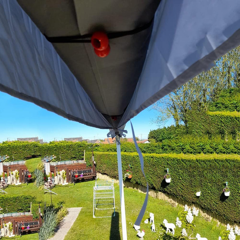 Markisen-Schutzhülle für Markisen, Sonnensegel UV Regen Wasserdicht schneefest mit Schnur Wandmarkis