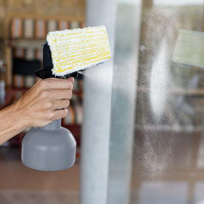 Kärcher WVP 10 Akku-Fenstersauger für streifenfreie Reinigung von Fenstern, Fliesen und anderen glat