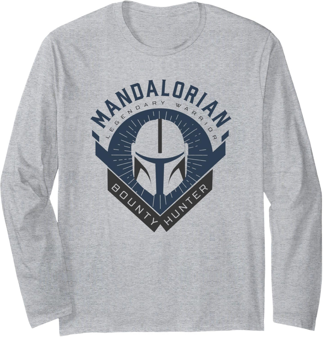 Star Wars Mandalorian Bounty Hunter Langarmshirt