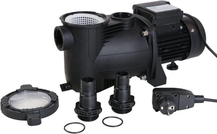 AquaForte Aqualoon EZ Clean 400 Filterset inklusive Pumpe mit Vorfilter und Filtertankhöhe 550 mm, 4