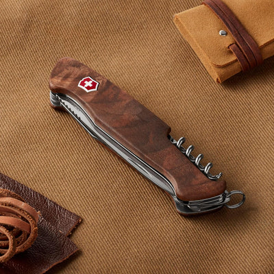 Victorinox Schweizer Taschenmesser gross, Ranger 55, Swiss Army Knife, Multitool, 10 Funktionen, Fes