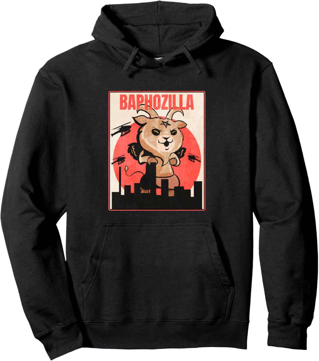 Baphozilla - Lustiger Baphomet Gigant Pullover Hoodie