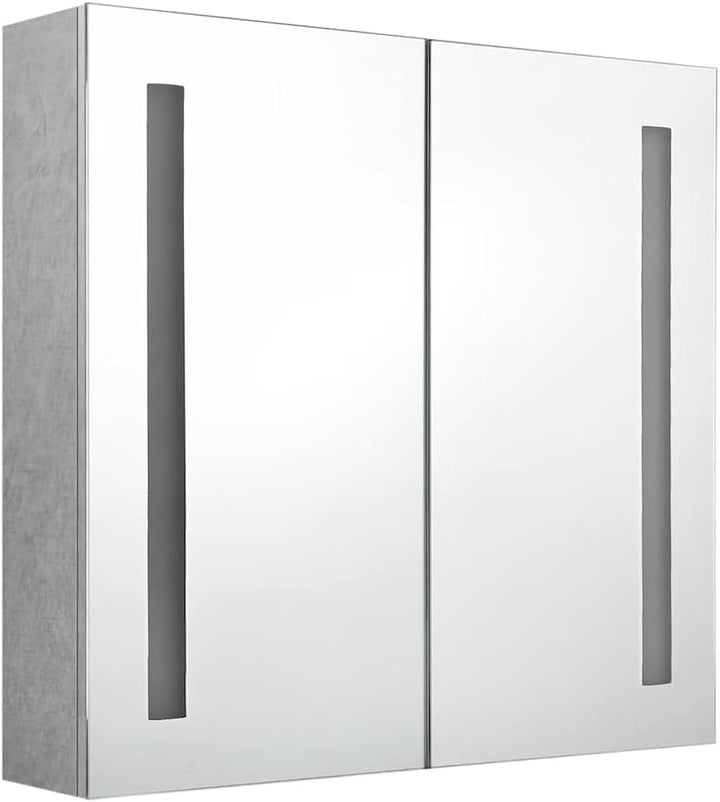 vidaXL LED Bad Spiegelschrank Badezimmerspiegel Badspiegel Spiegel Badschrank Badezimmerschrank Häng