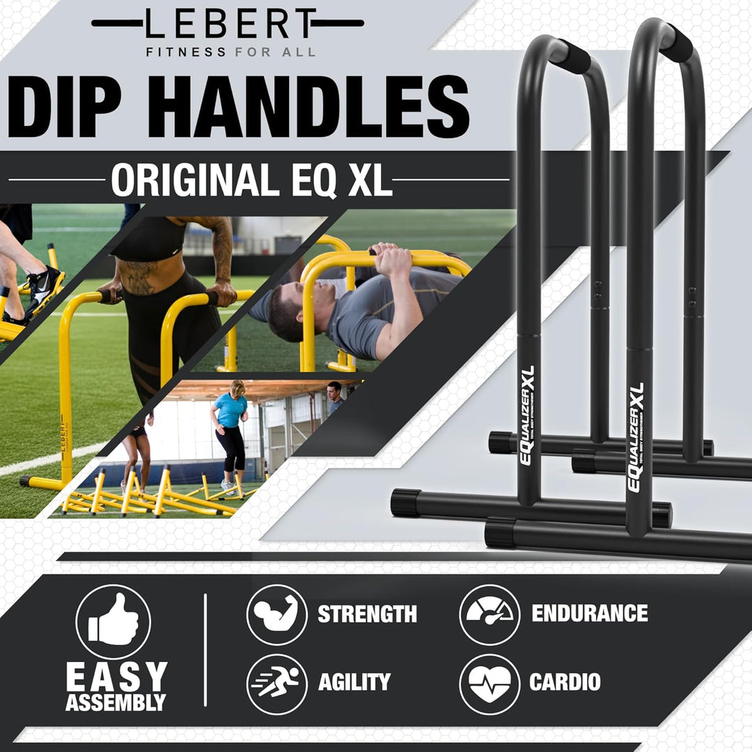 Lebert Fitness Equalizer mit Resistance Band Black -