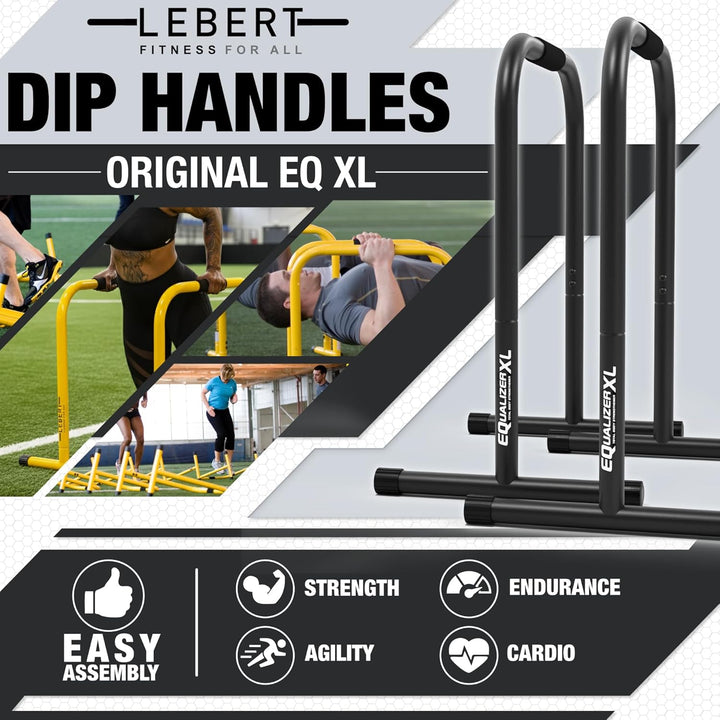 Lebert Fitness Equalizer mit Resistance Band Black -
