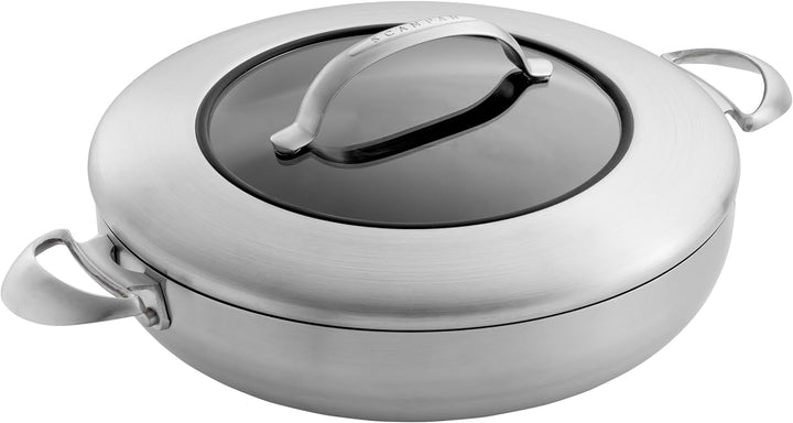 Scanpan 65113200 Chef Pfanne mit Deckel - CTX, 32 cm