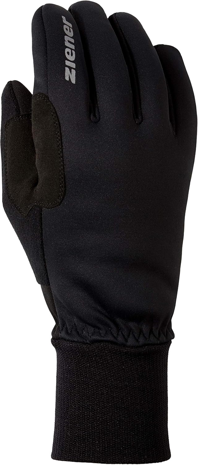 Ziener Erwachsene SMU 18-GWS 414 Bike Glove Handschuhe Schwarz 7.5, Schwarz 7.5