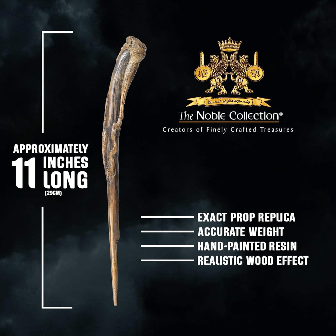 The Noble Collection - Harry Potter Snatcher Character Wand - 11in (29cm) Wizarding World Wand with