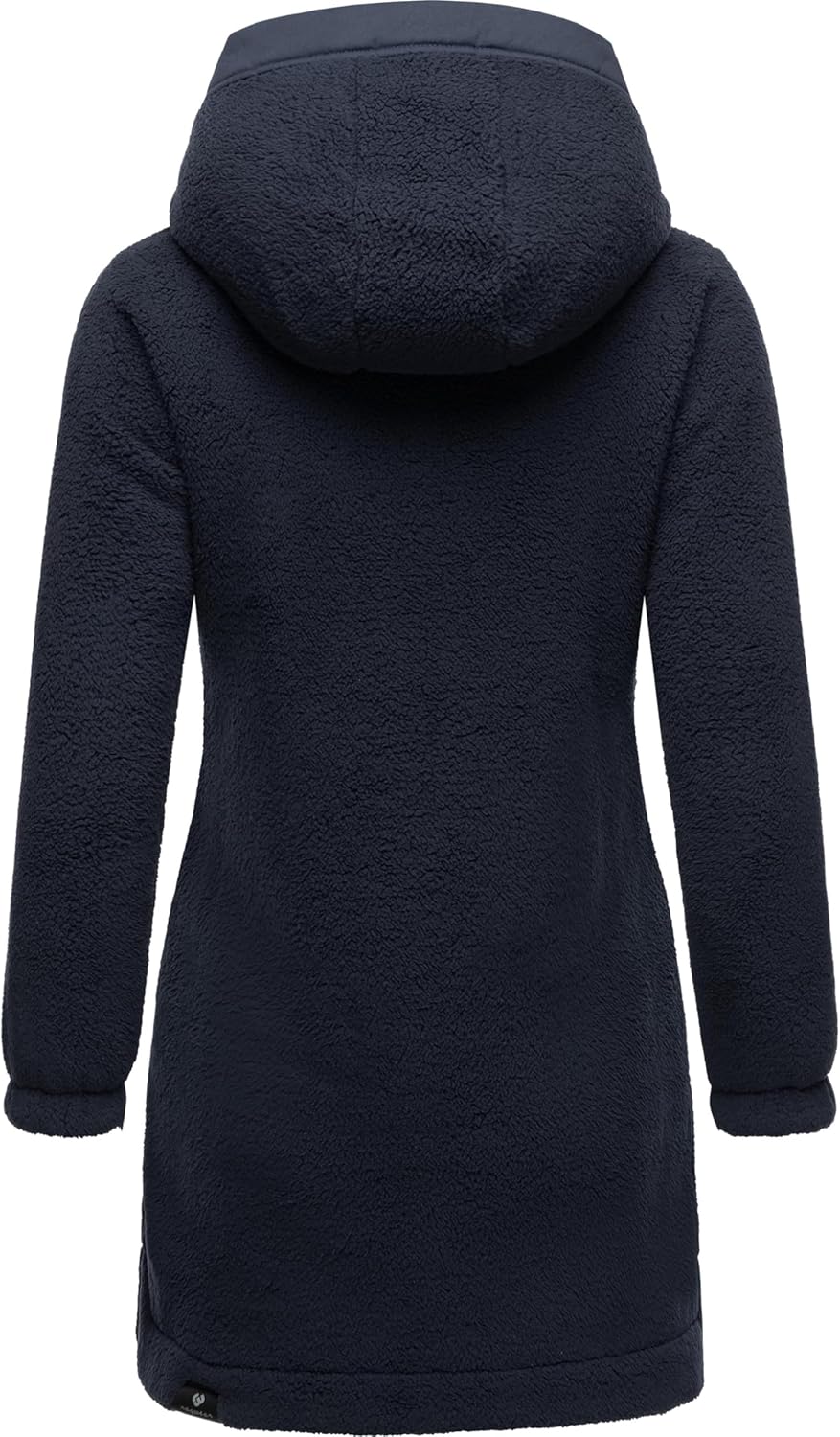 Ragwear Damen Fleecejacke Kurze Teddyfleece-Jacke warm mit Kapuze Cousy XS-6XL S Navy24, S Navy24
