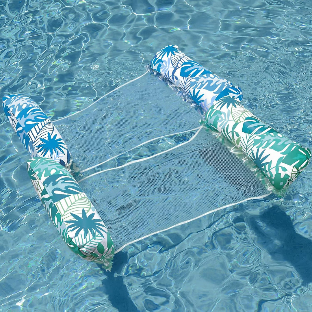 Elidepe Luftmatratze Pool, XL Pool Spielzeug Luftmatratze Wasser, 2 Stück PoolZubehör Spass Erwachse