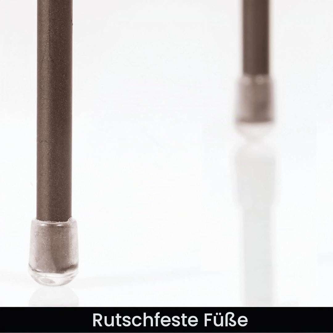 mDesign 2er-Set Geschirrablage für die Küche – freistehendes Tellerregal aus Metall – grosses Küchen