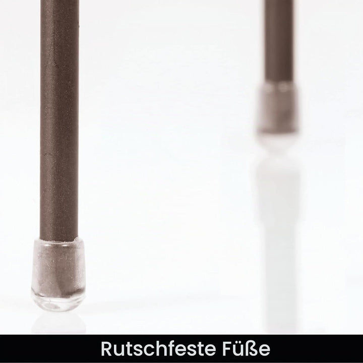 mDesign 2er-Set Geschirrablage für die Küche – freistehendes Tellerregal aus Metall – grosses Küchen