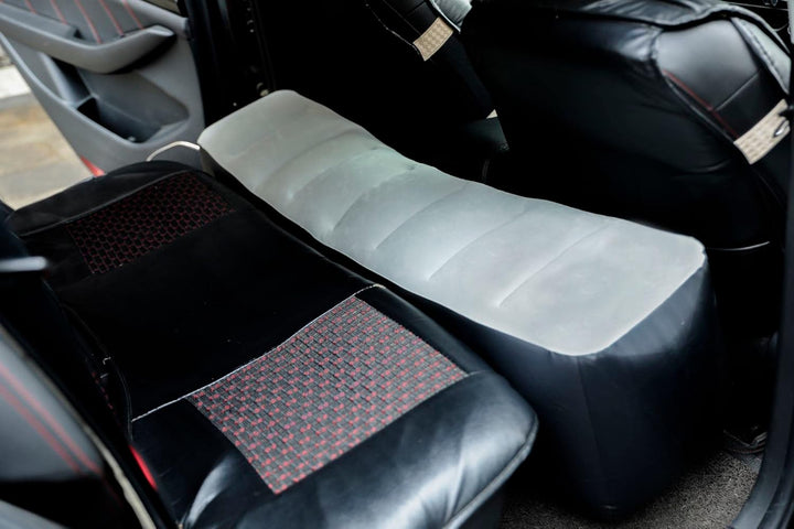 Icelus Auto Matratze Luftmatratze aufblasbar,130 * 27 * 37 cm Rücksitz Lücke Pad Luftbett Kissen, Au