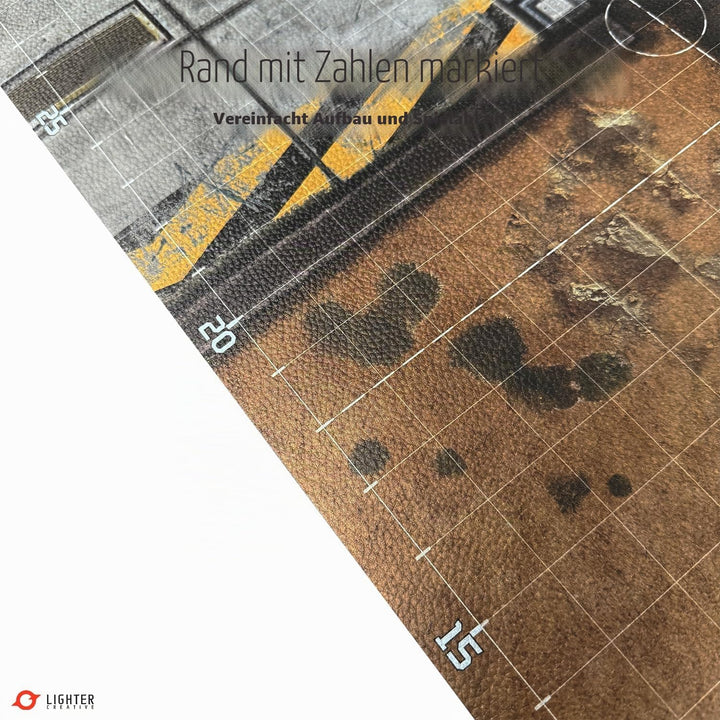 Spielmatte 44 x 60 Matte für WH40K Pariah Nexus, 112 x 152 cm, aus Kunstleder, 1,1 mm Dick (Adamant