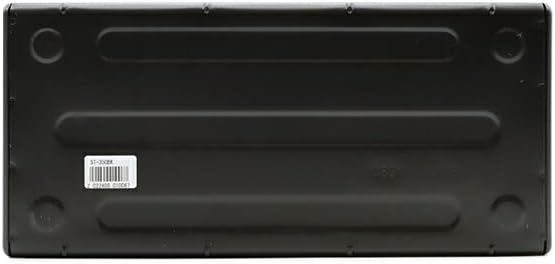 Toyo ST-350BK Color 2-stöckiger Werkzeugkasten, Schwarz, Schwarz