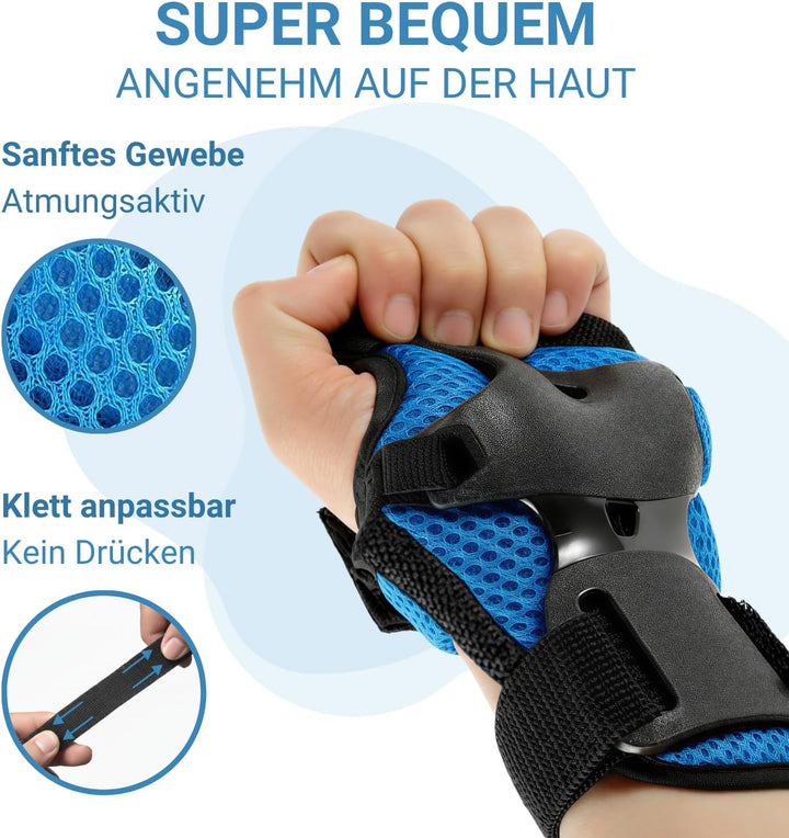 Liebkern Knieschoner Kinder Schoner Inliner Kinder Knieschützer Inliner Kinder Protektoren Set Schüt