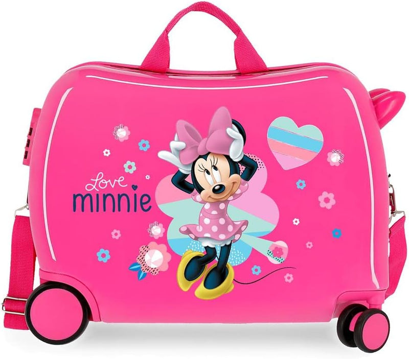 Disney (DIYL9) Love Minnie Infantil, Pink (Rosa), Tailla unica Rosa Kinderkoffer, Rosa Kinderkoffer