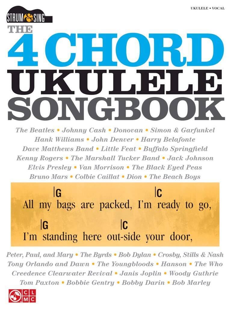 The 4 Chord Ukulele Songbook (Strum & Sing), Taschenbuch