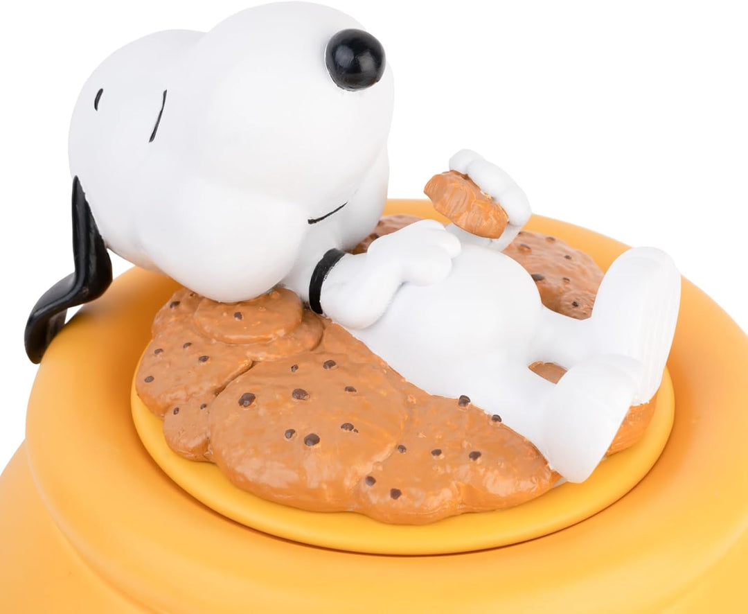 Grupo Erik Keksdose Keramik Peanuts Snoopy - Keksglas mit Deckel Gross 20,5 x 24,6 cm Vorratsbehälte