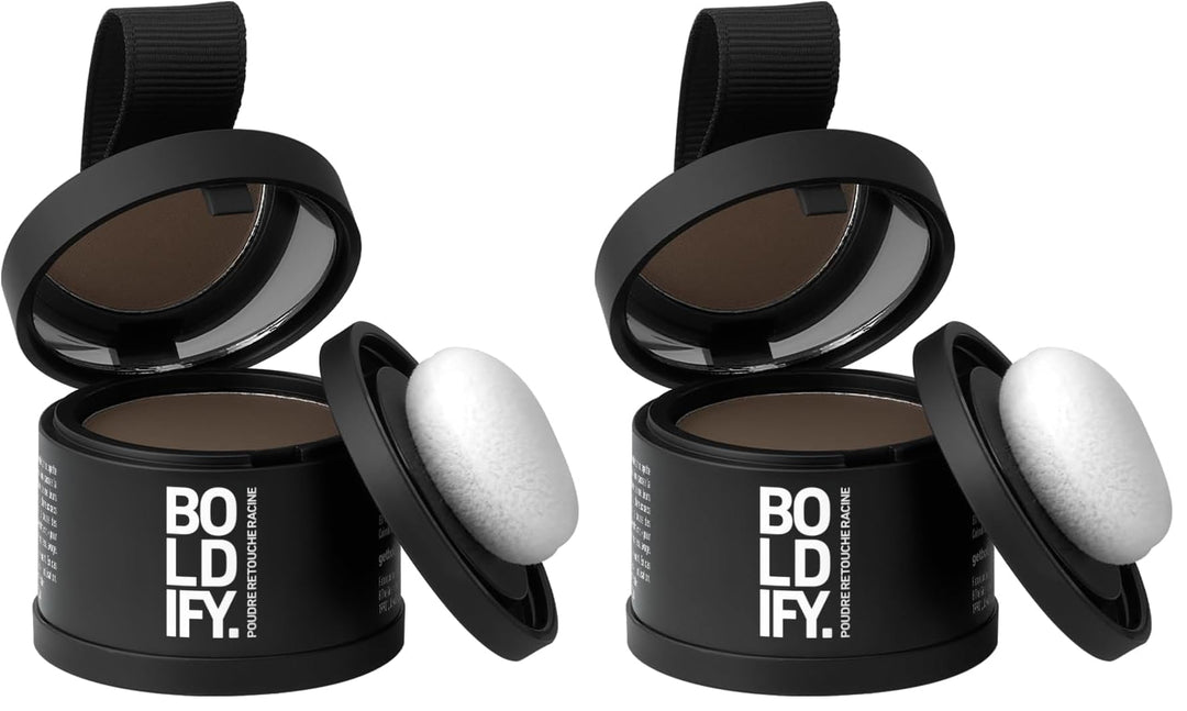 BOLDIFY Ansatzpuder 4g - Haar Concealer zur Haarverdichtung für Frauen und Männer, Grauabdeckung für