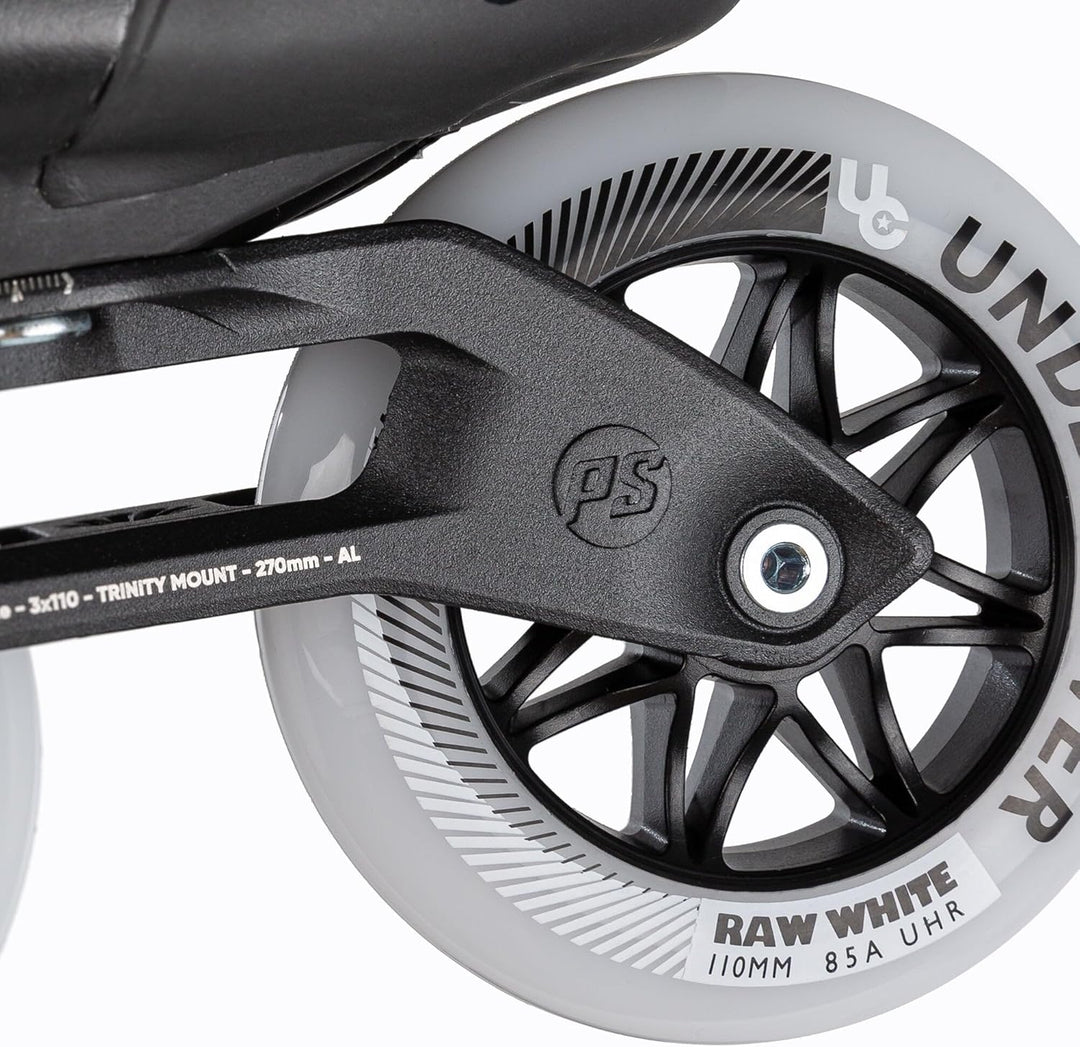 Powerslide Inline Skate Kaze 110, für Urban und Fitness, für Damen und Herren 42, 42