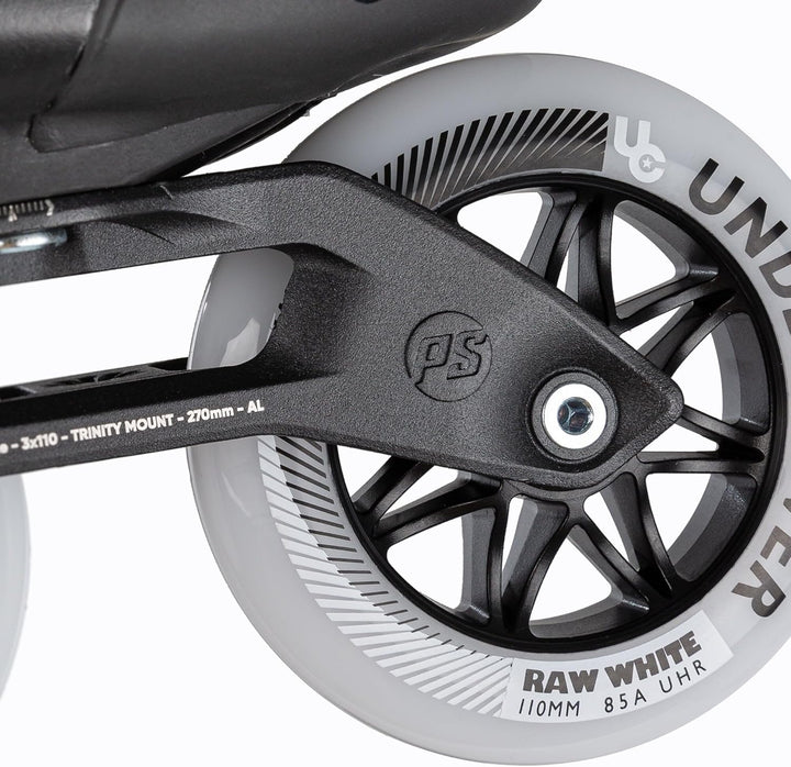 Powerslide Inline Skate Kaze 110, für Urban und Fitness, für Damen und Herren 42, 42