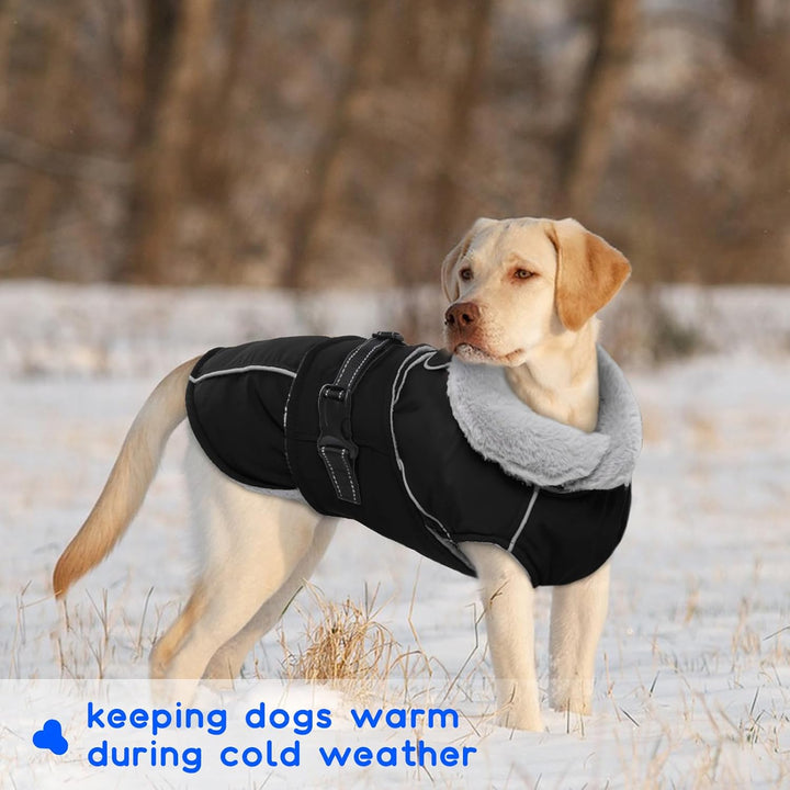 Hundejacke Mittelgrosse Hunde, Hundejacke Wasserdicht Hundemantel Fleece Hundepullover Mittelgrosse