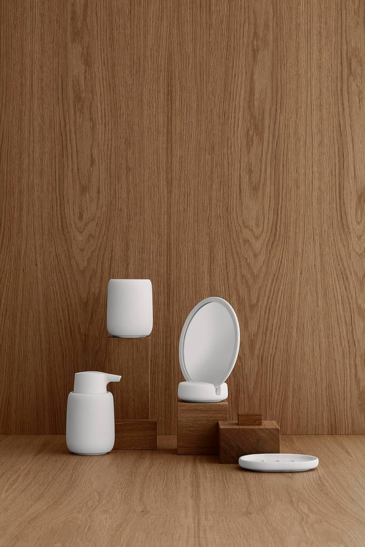 blomus Seifenschale SONO | Keramik | Farbe White | 13L x 10B cm One Size Weiss, One Size Weiss