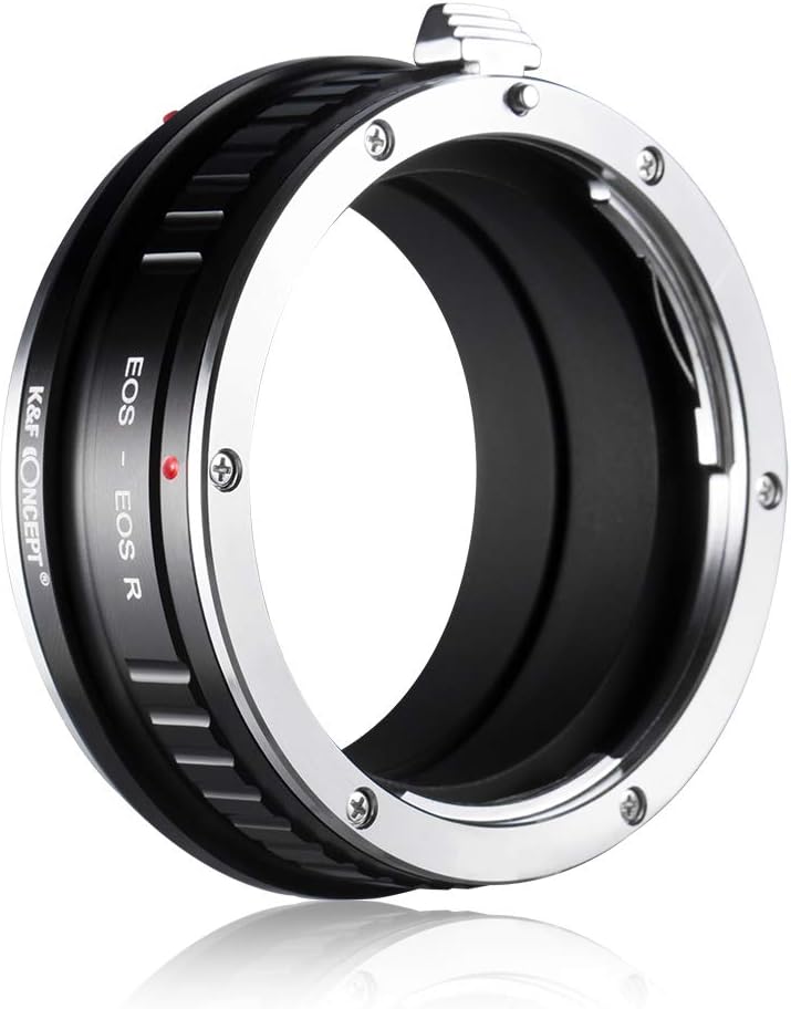 K&F Concept EOS-EOS R Bajonettadapter Objektiv Ring für Canon EOS EF EF-S Objektiv auf Canon EOS R-M